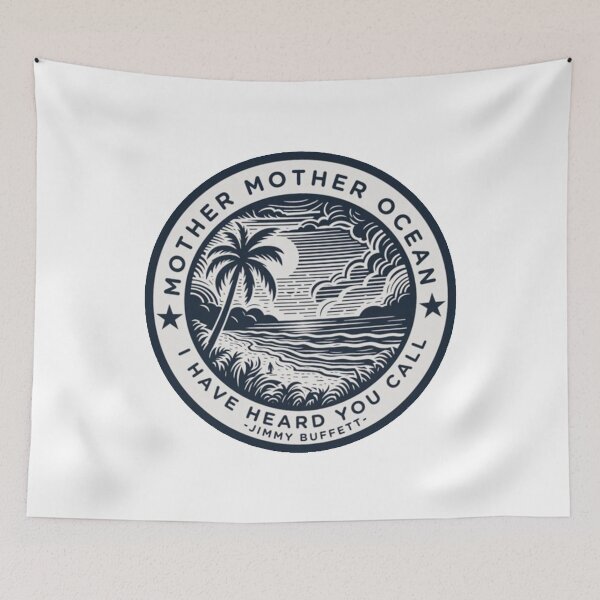 Item preview, Vintage Mother Ocean Jimmy Buffett  designed and sold by sheilafye.