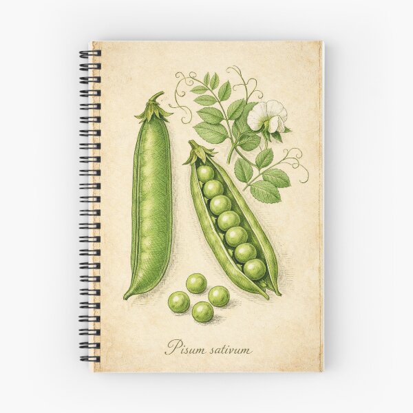 Item preview, Vintage Pea Botanical Illustration – Pisum Sativum Antique Kitchen Art designed and sold by Darlin8888.