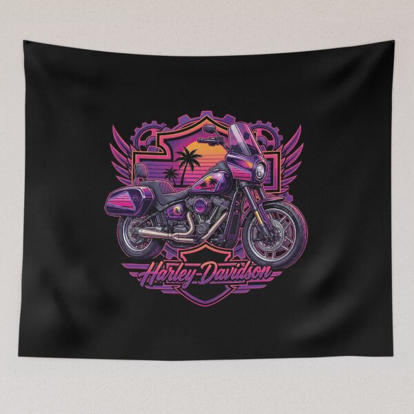 Item preview, Harley Davidson Rebel Road Motorbike Illustration designed and sold by enzoade.
