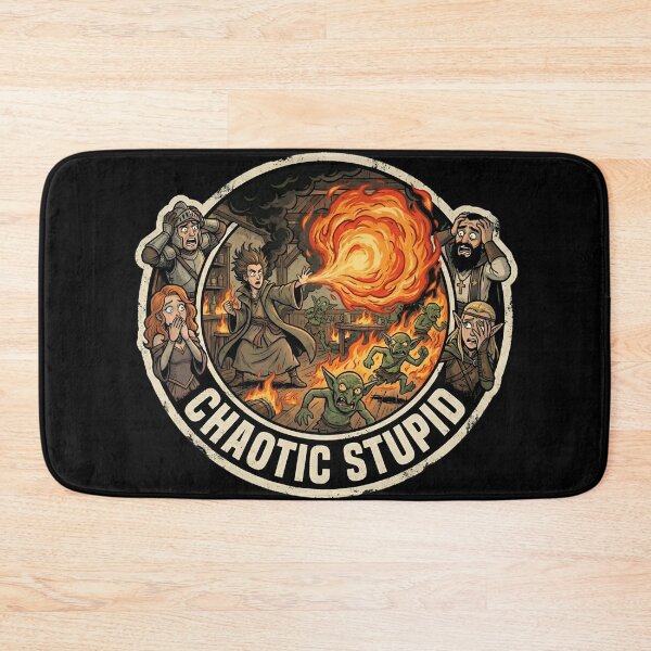 Item preview, Chaotic Stupid Tabletop RPG Funny Magic Fireball designed and sold by Fenay Designs.