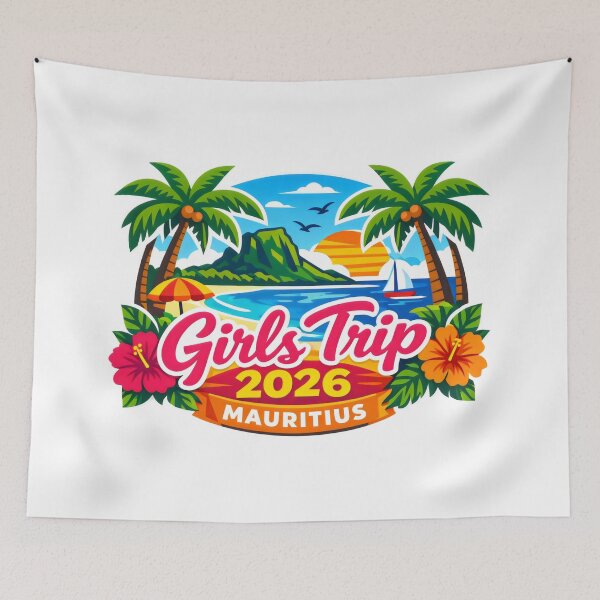 Item preview, Island Life Girls Trip 2026 Mauritius Tropical Vacation designed and sold by SplashTastic.