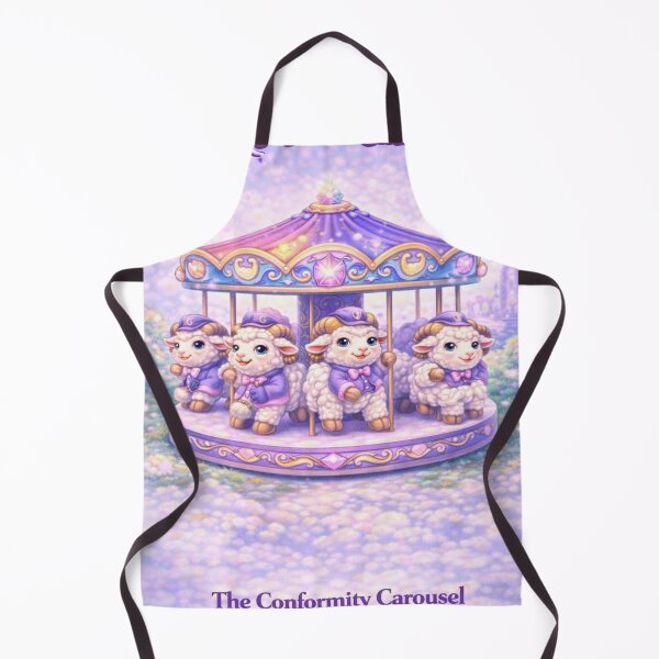 Item preview, The Conformity Carousel - Round and Round the Same Old Smile designed and sold by Thpoar.