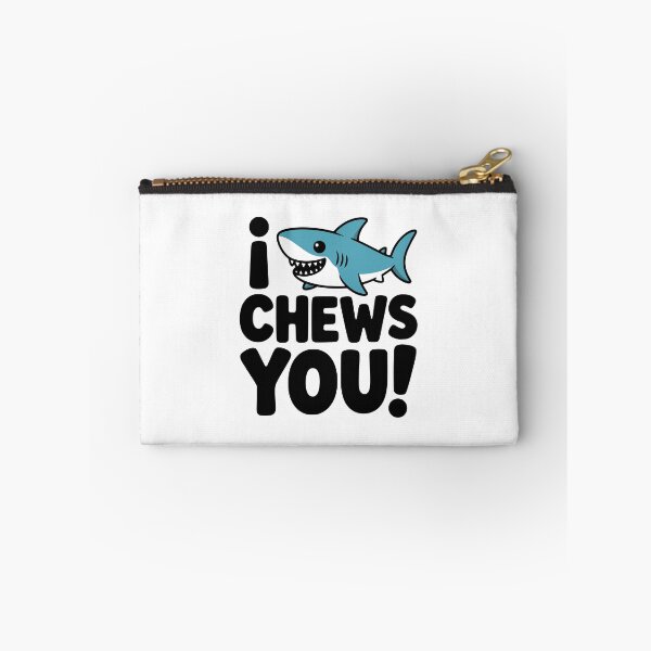 Item preview, I Chews You! Cute Shark Pun designed and sold by PMCreative.