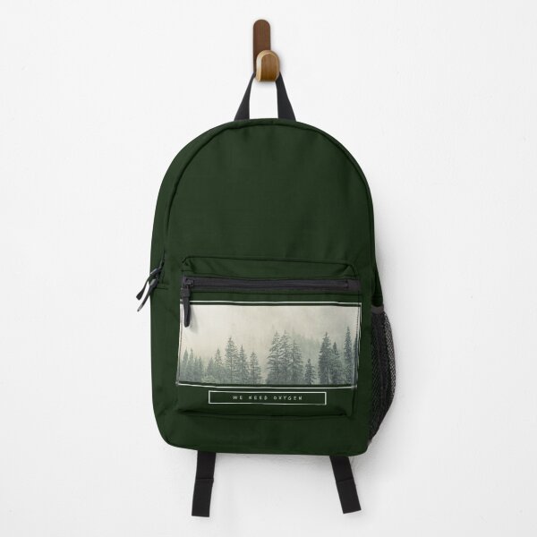 Item preview, We Need Oxygen - Aesthetic Misty Forest & Eco Message designed and sold by birleşik zevkler.
