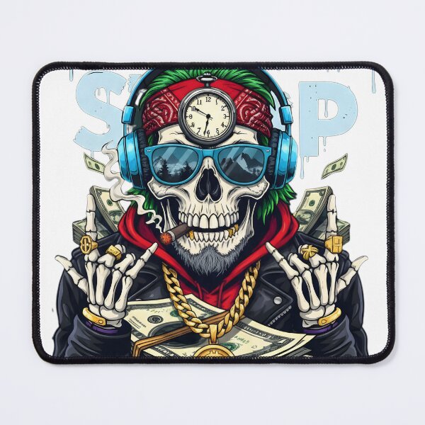 Item preview, Street Joker Skull – Urban Chaos Art designed and sold by BGCDesigns.