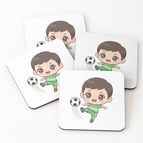 Item preview, Cute Chibi Soccer Cartoon Boy designed and sold by LoudVictory.