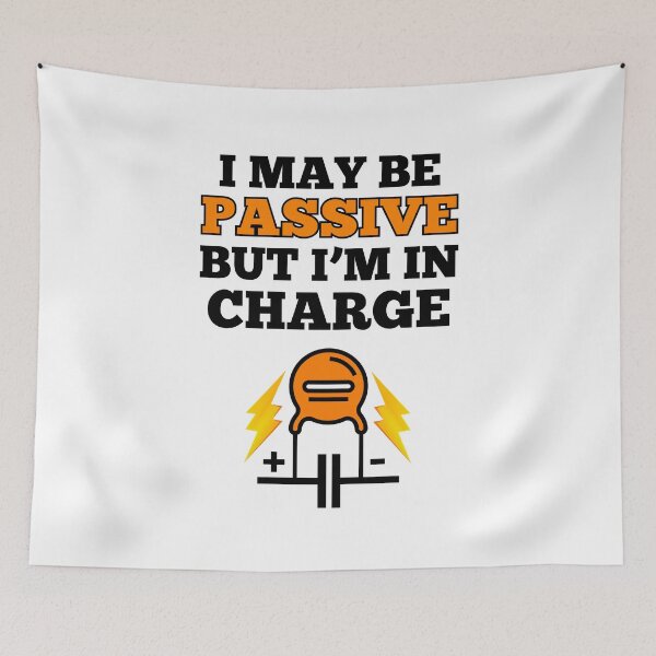 Item preview, PASSIVE but in CHARGE Electrical Engineer. designed and sold by MPC-Mince-Pies.