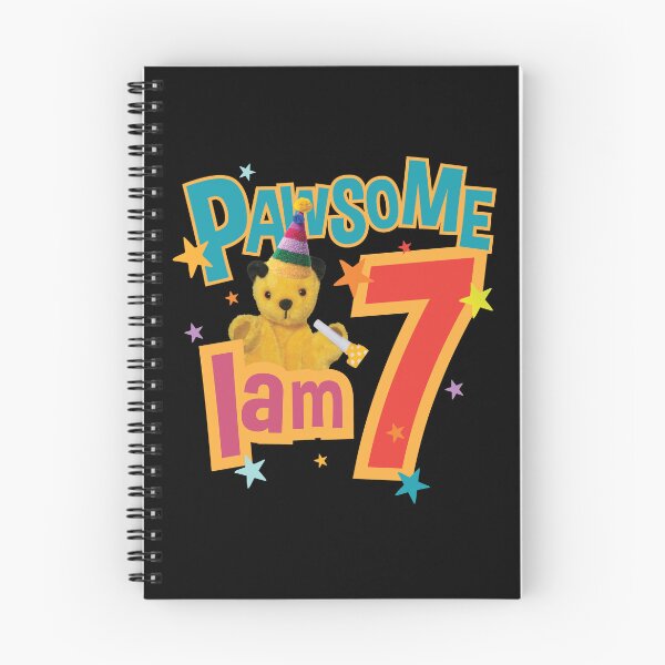 Item preview, Sooty I Am Seven 7th Birthday Pawsome Kids designed and sold by All-And-Every.