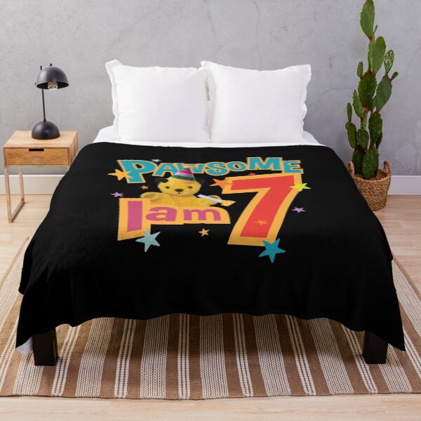 Item preview, Sooty I Am Seven 7th Birthday Pawsome Kids designed and sold by All-And-Every.