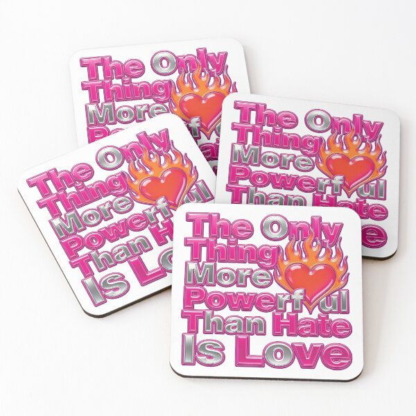 Item preview, The Only Thing More Powerful Than Hate Is Love  designed and sold by Uglyandcute.