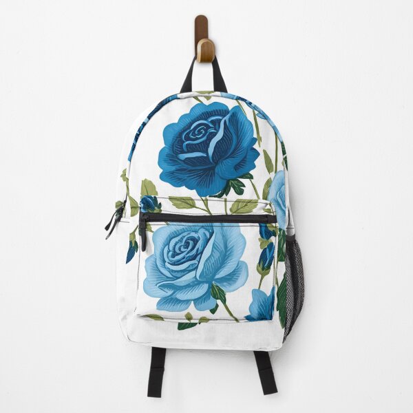 Item preview, Blue Rose Bouquet - Dramatic Elegant Romantic Floral Art Print designed and sold by DesignArtist.ia.