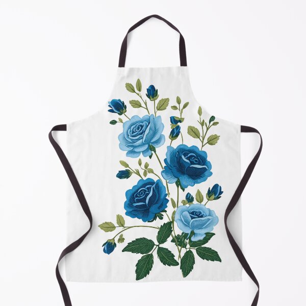 Item preview, Blue Rose Bouquet - Dramatic Elegant Romantic Floral Art Print designed and sold by DesignArtist.ia.