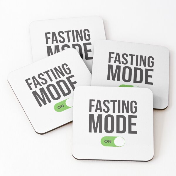 Item preview, Celebrate the spirit of Ramadan or your fitness journey with this sleek "Fasting Mode On" design! designed and sold by Miniature Store.
