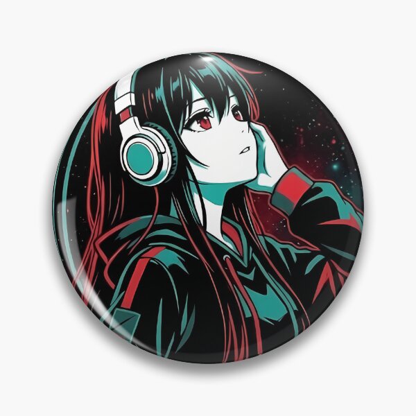 Item preview, Audio Spectrum Sonic Rhythm - Glitch Anime Speaker Art designed and sold by MugenAnime.
