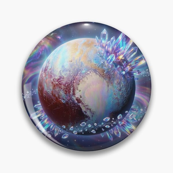 Item preview, Dwarf Planet Pluto Fantasy World designed and sold by M-Y-A-R-T-.