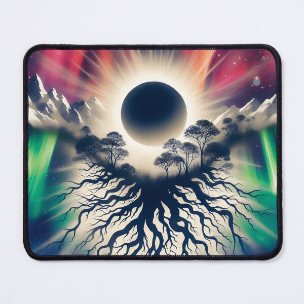 Item preview, Layered Northern Lights, Ai Generated Art   designed and sold by ACC .