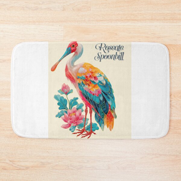 Item preview, Roseate Spoonbill – Tropical Elegance designed and sold by ForeverPrintsOK.