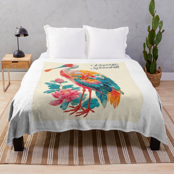 Item preview, Roseate Spoonbill – Tropical Elegance designed and sold by ForeverPrintsOK.