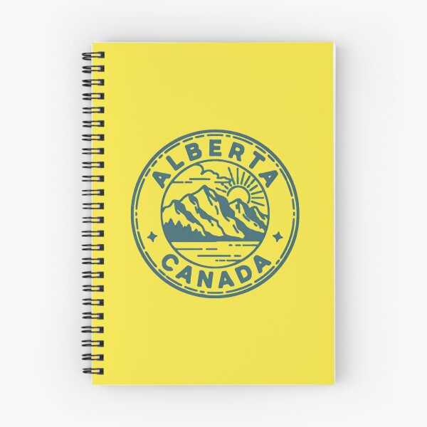 Item preview, Alberta Canada Heritage Mountain Emblem – Vintage Badge Design designed and sold by Timeless Design.