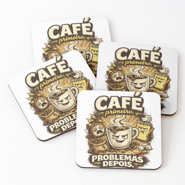 Item preview, Coffee first, Problems Later  designed and sold by ArtDecorPixell.