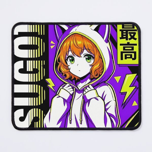 Item preview, Sugoi Awesome Vibes - Cute Anime Cat Girl Streetwear Art designed and sold by MugenAnime.