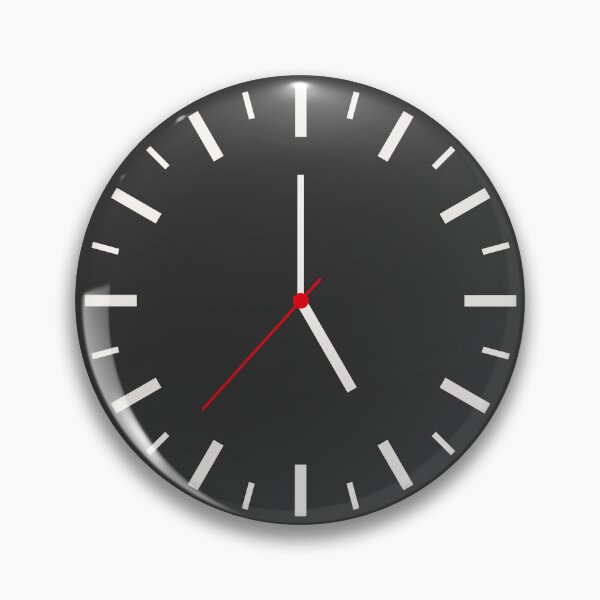 Item preview, CLOCK 0 - MINIMAL BLACK designed and sold by bembureda.