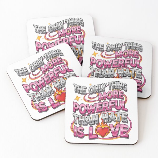 Item preview, The Only Thing More Powerful Than Hate Is Love  designed and sold by Uglyandcute.