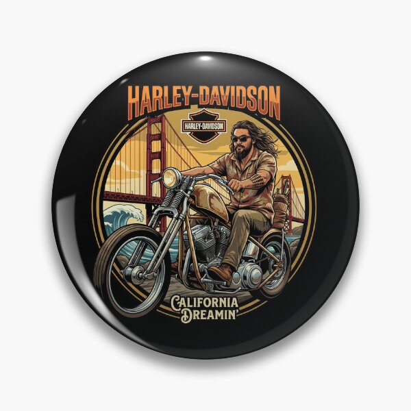 Item preview, Harley Davidson Classic American Cruiser Illustration designed and sold by enzoade.