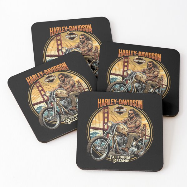 Item preview, Harley Davidson Classic American Cruiser Illustration designed and sold by enzoade.
