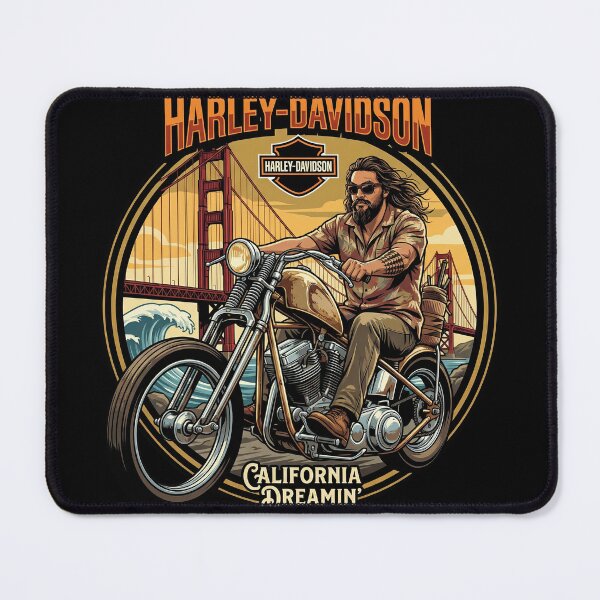 Item preview, Harley Davidson Classic American Cruiser Illustration designed and sold by enzoade.