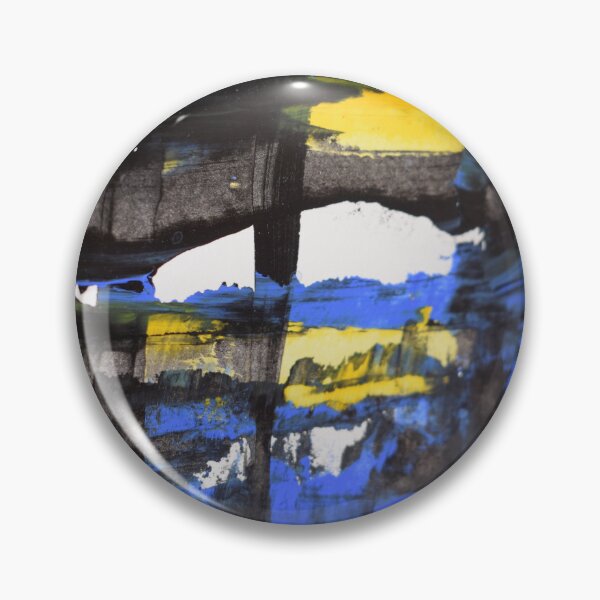 Item preview, Abstract Acrylic and Ink Sunny Day Handmade designed and sold by slowlyprints.