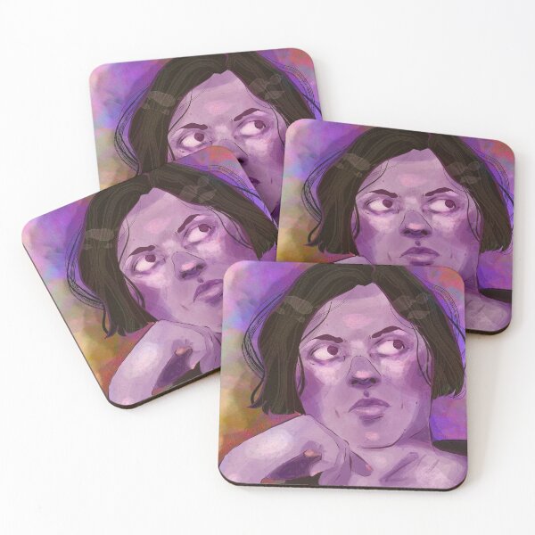 Item preview, Monique Wittig in Lavender Finished piece designed and sold by LesbianMastermind.
