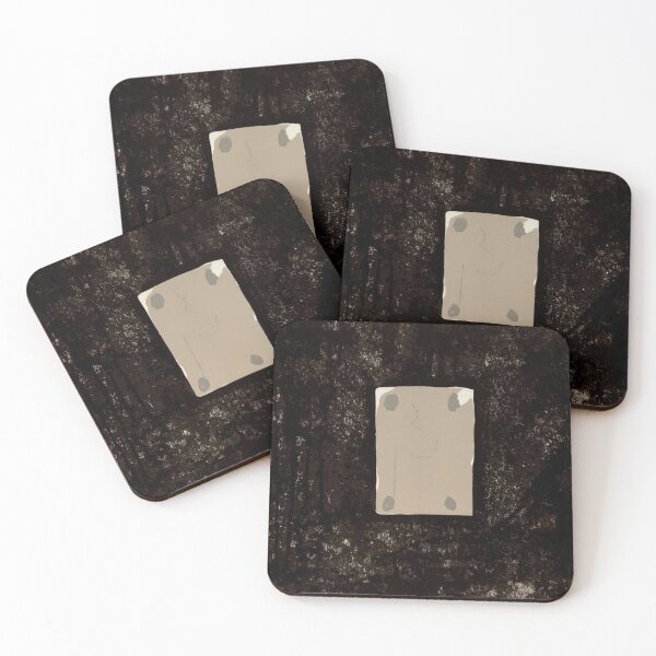 Item preview, Antoni Tapies - Composition In Black 3 Grays And Bluish 1968 designed and sold by melaartni.