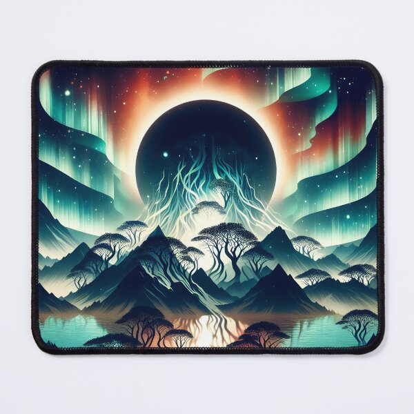 Item preview, Layered Northern Lights, Ai Generated Art   designed and sold by ACC .