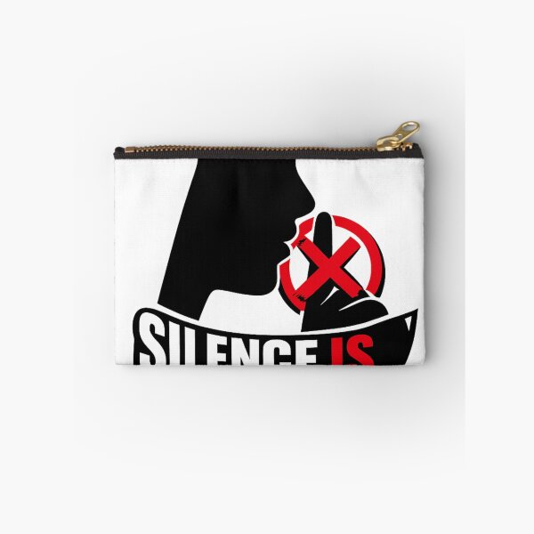 Item preview, Silence Is Complicity Speak Up - Bold Statement Design - Justice Awareness designed and sold by TheLionWithAMic.