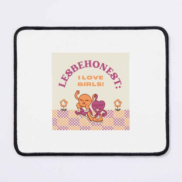 Item preview, Lesbehonest: I love girls! designed and sold by lazylesbianshop.