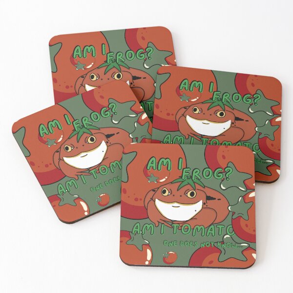 Item preview, A Frog with an identity crisis (Tomato Frog) - A Derpybird Design designed and sold by YOjosie.