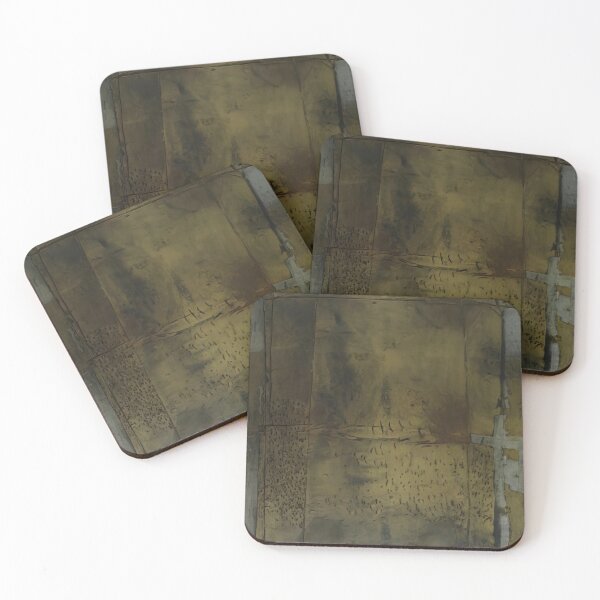 Item preview, Antoni Tapies - Grey Ochre 1958 designed and sold by melaartni.