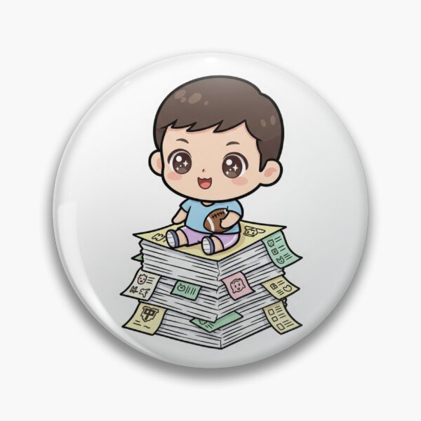 Item preview, Cute Little Scholar with Football  designed and sold by LoudVictory.