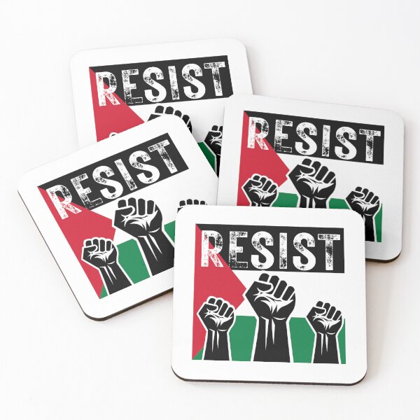 Item preview, Free Palestine /  Resist Flag Design designed and sold by Thehatinthecat.