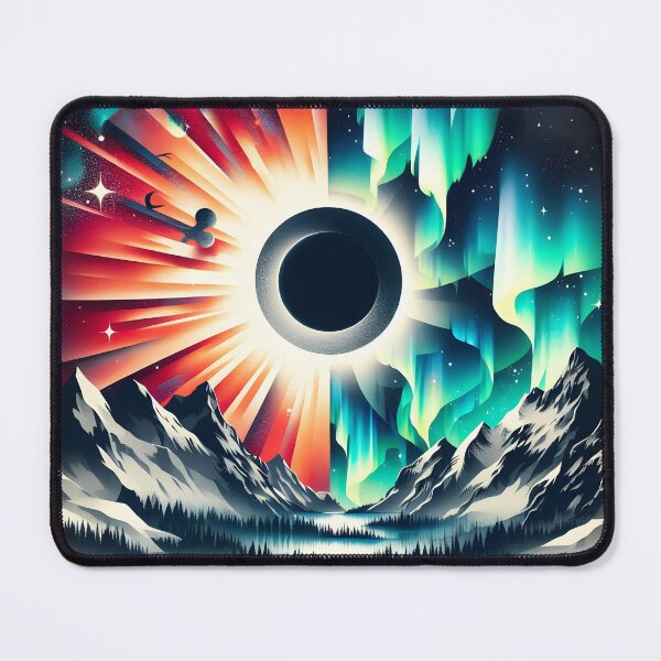 Item preview, Layered Northern Lights, Ai Generated Art   designed and sold by ACC .