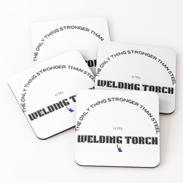 Item preview, Welding Torch Power Tee – Stronger Than Steel designed and sold by IronMade Apparel.