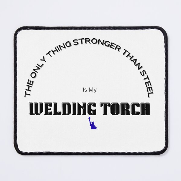 Item preview, Welding Torch Power Tee – Stronger Than Steel designed and sold by IronMade Apparel.