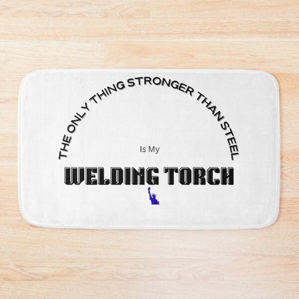 Item preview, Welding Torch Power Tee – Stronger Than Steel designed and sold by IronMade Apparel.