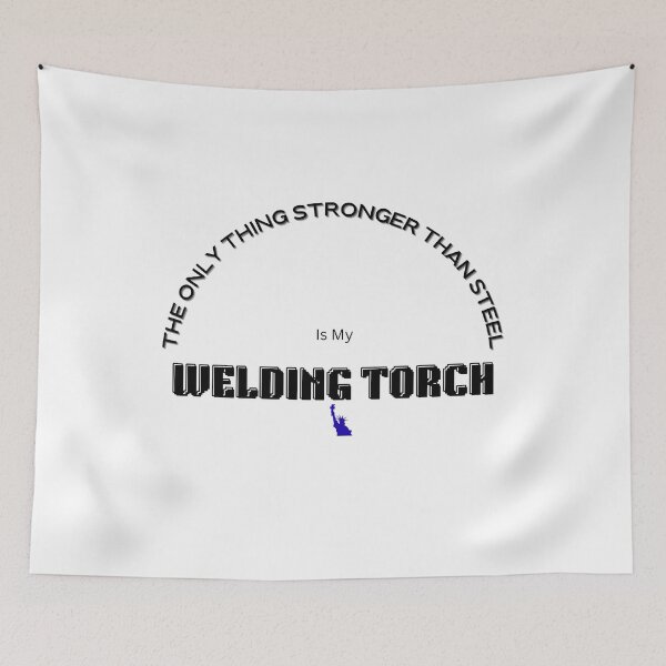 Item preview, Welding Torch Power Tee – Stronger Than Steel designed and sold by IronMade Apparel.