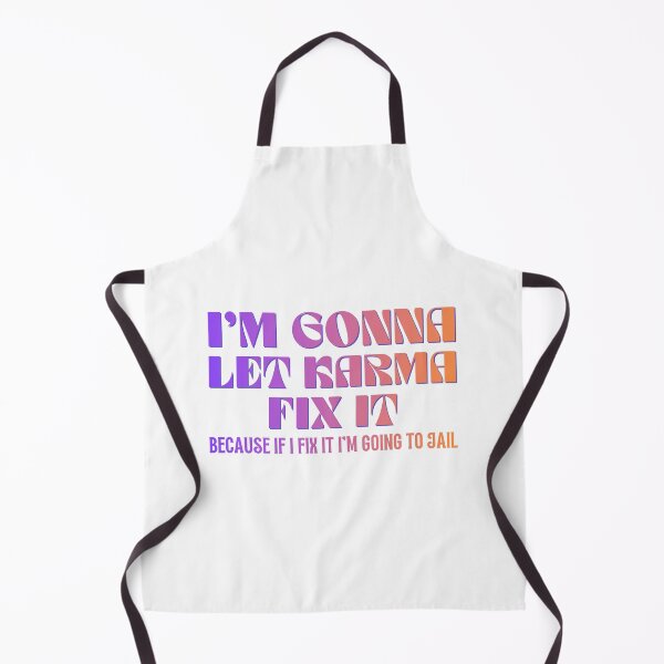 Item preview, I’m Gonna Let Karma Fix It – Modern Gradient Aesthetic Quote designed and sold by JB-designstudio.