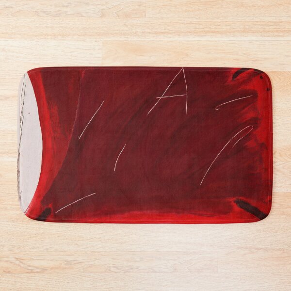 Item preview, Antoni Tapies - Negre I Roig V A Damunt Vermell 1976 designed and sold by melaartni.