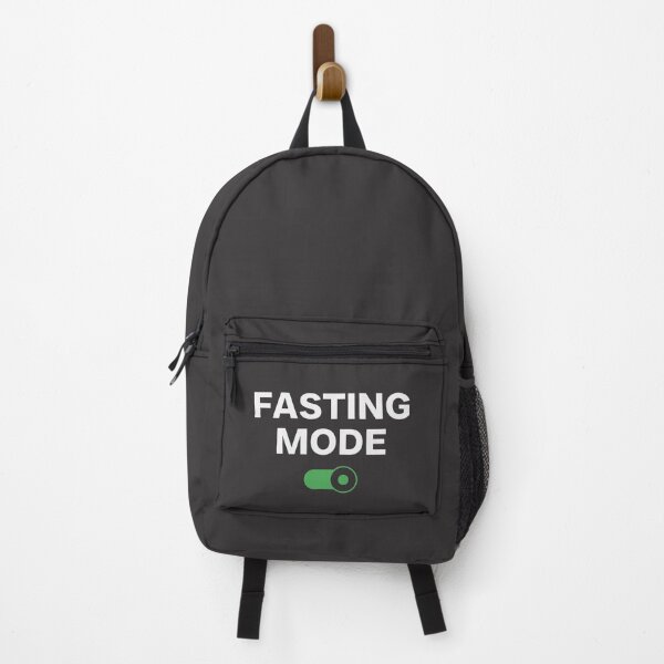 Item preview, Fasting Mode On White Typography Toggle Switch Ramadan Tech Art designed and sold by Miniature Store.