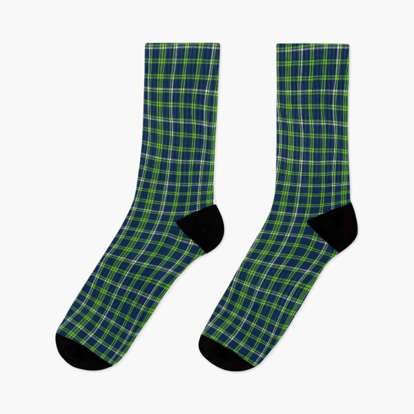 Item preview, Seattle Seahawks plaid tartan  designed and sold by Broken Antler Designs .