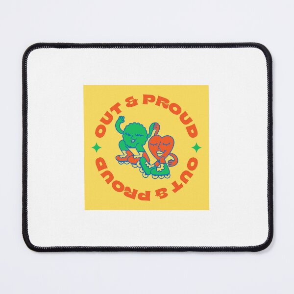 Item preview, out and proud designed and sold by lazylesbianshop.